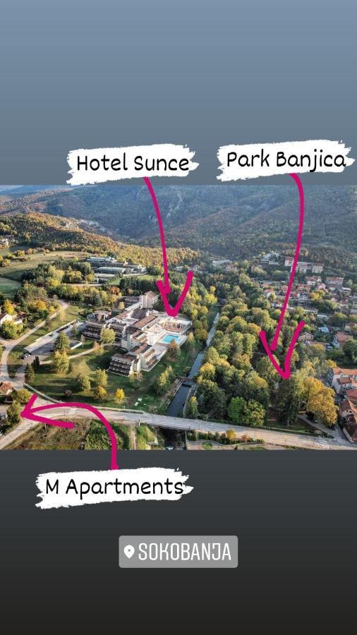M Apartments Sokobanja Kültér fotó